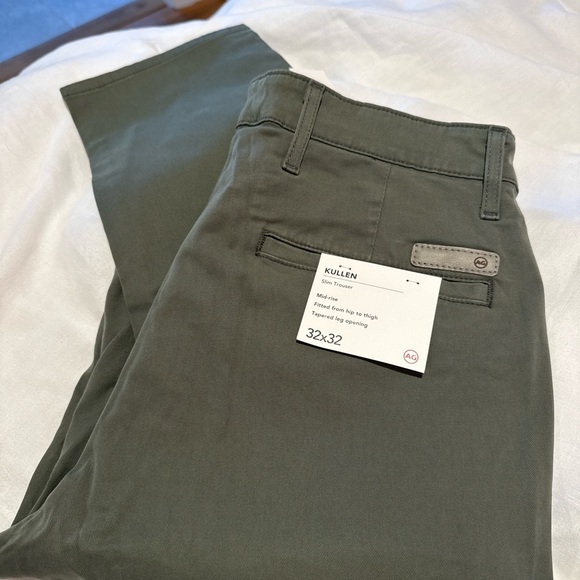 AG Adriano Goldschmied Olive Chinos - Picture 3 of 4